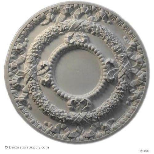 Refined Hand Cast All Natural Ceiling Medallions And Ceiling Rosettes