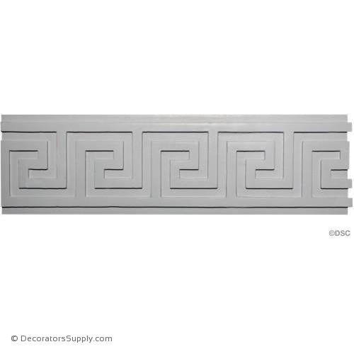 Plaster Greek Key Frieze Moulding 9 X 7 8 Projection Repeat 6 5 8