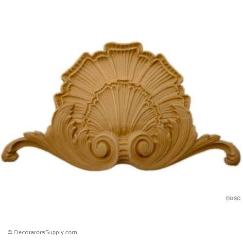 Small Decorative Wood Appliques Shells Collection. Dozens Available