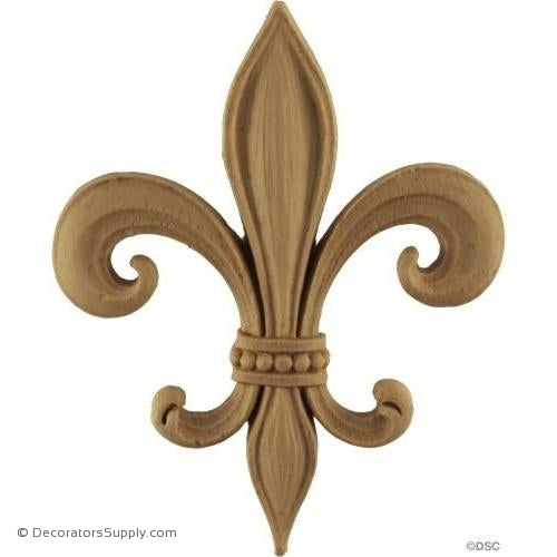 Fleur De Lis Empire 5 12h X 4 38w 38relief