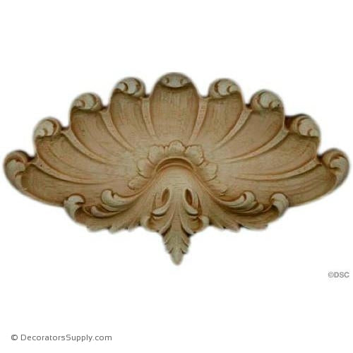 Small Decorative Wood Appliques Shells Collection. Dozens Available