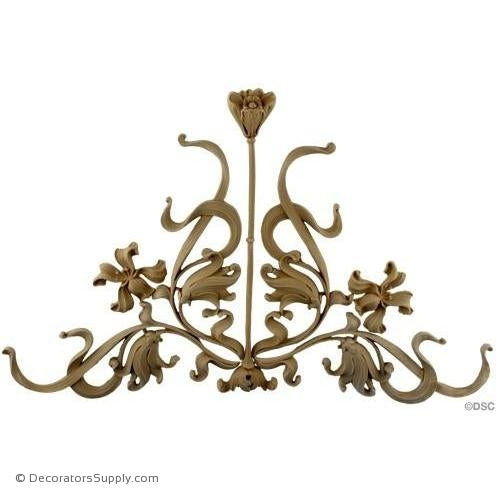 Decoratie tegenkomen Cordelia Art Deco and Art Nouveau Decorative Wood Appliques For Furniture