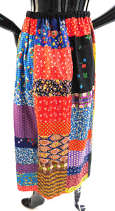 Vintage 1970s Novelty print patchwork skirt by Mr. Hank – Parlour