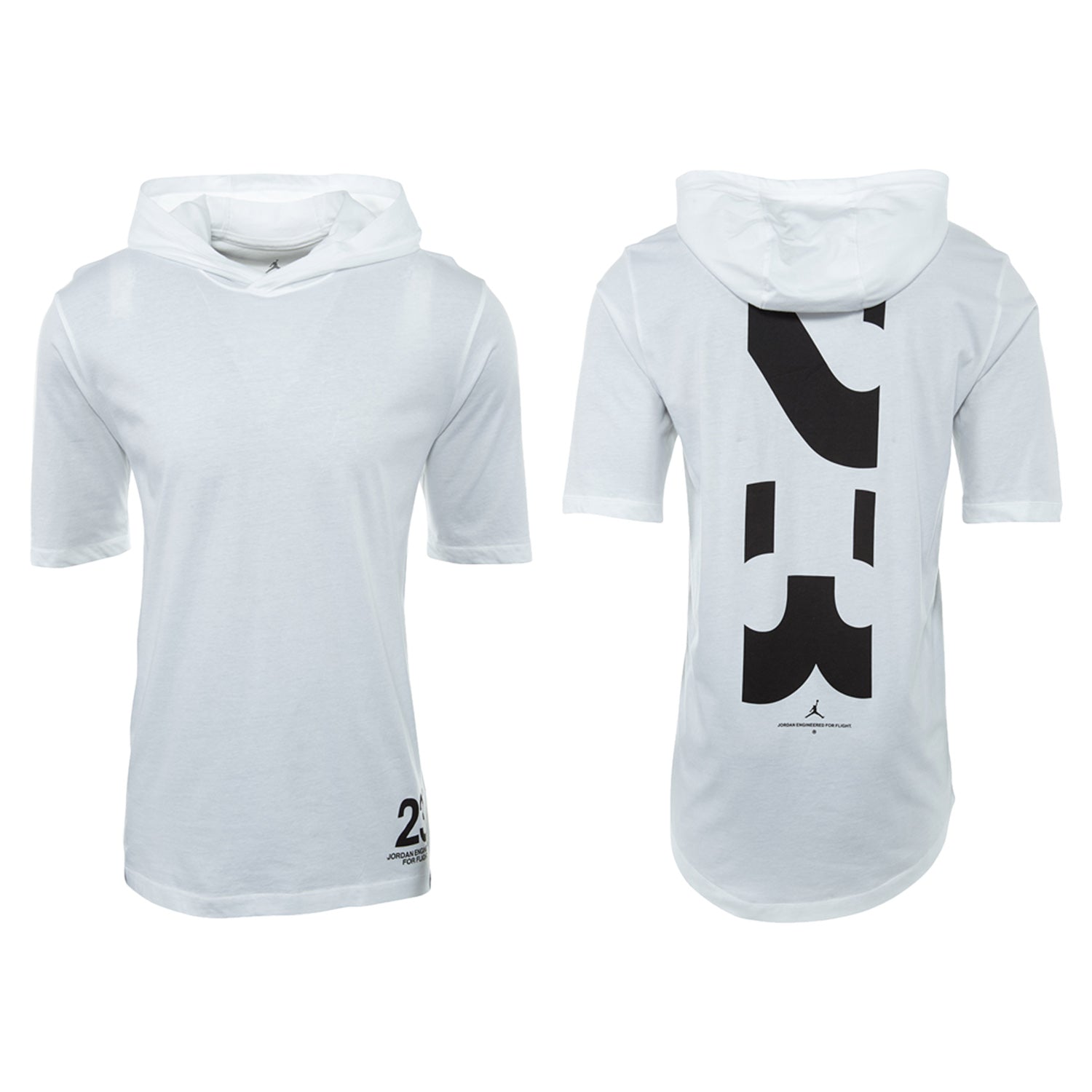 jordan hooded t shirt