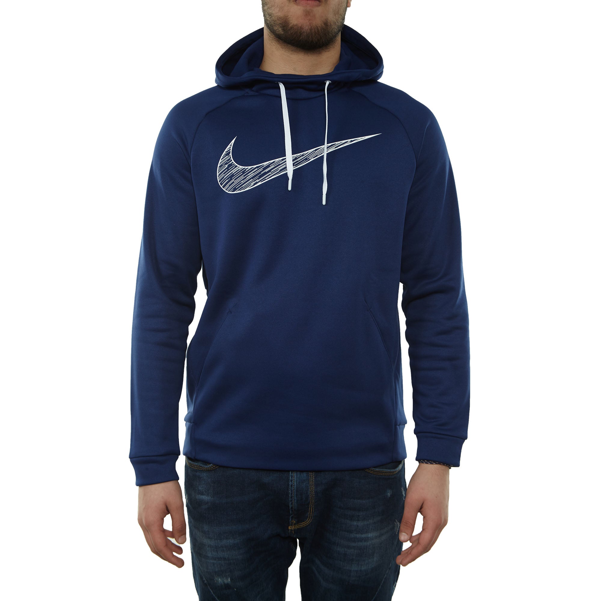 nike men's therma graphic hoodie