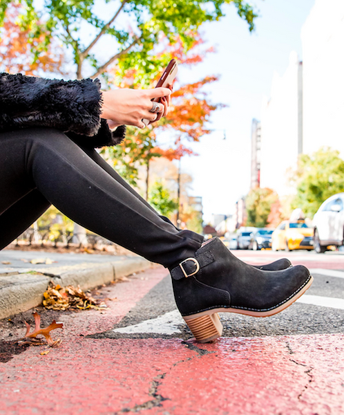 henley boots black