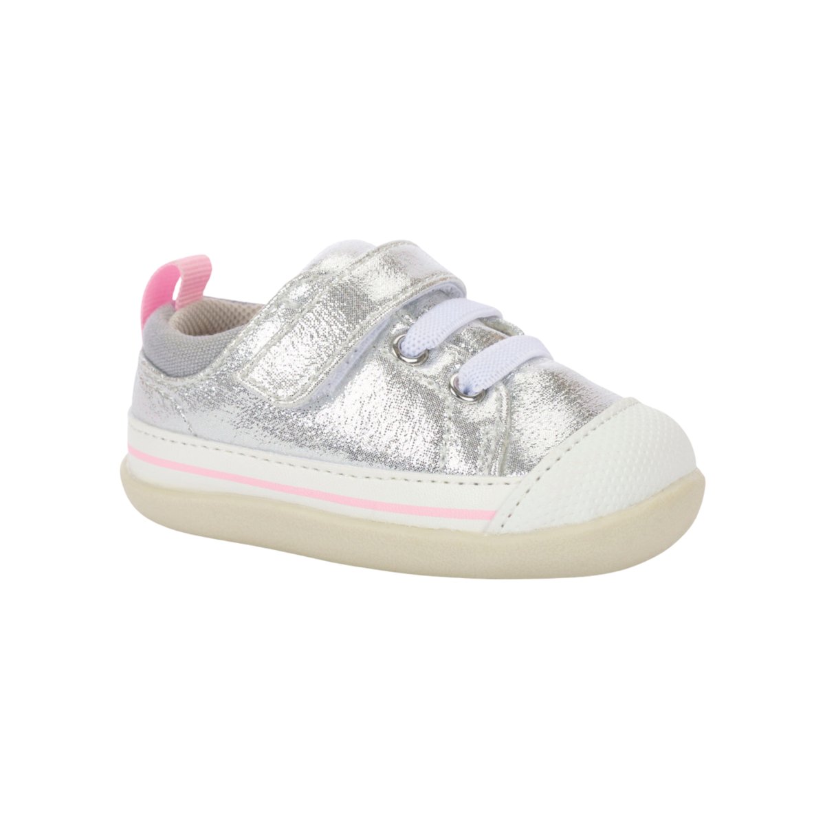 See Kai Run Toddler's (Sizes 3.5-5) Stevie Silver Shimmer