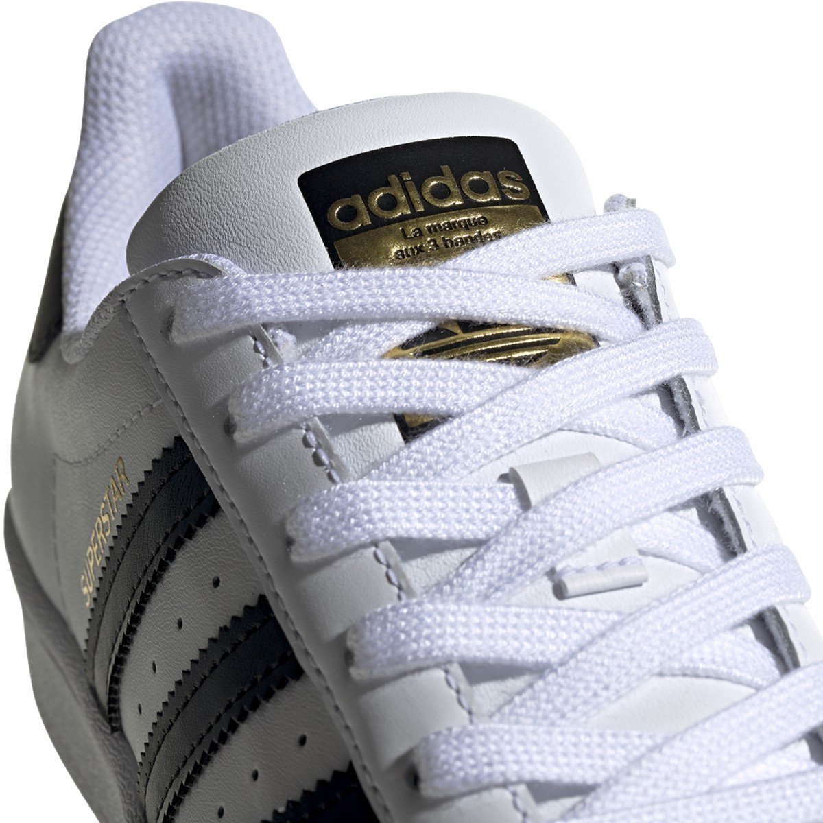 Adidas Boy's Superstar J White/Black