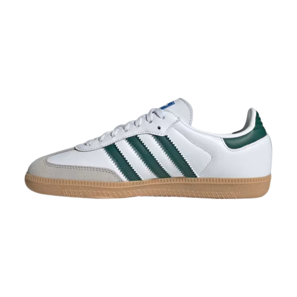 Adidas Boy's (Grade School) Samba OG Cloud White/Collegiate Green/Gum