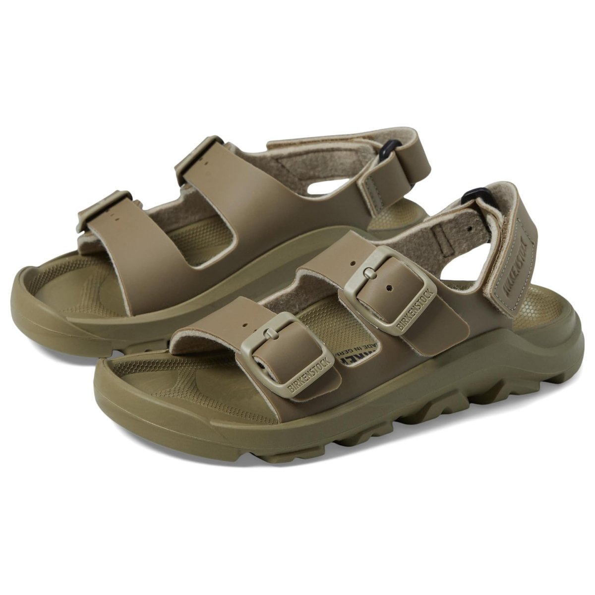 Birkenstock Boy's Mogami Faded Khaki