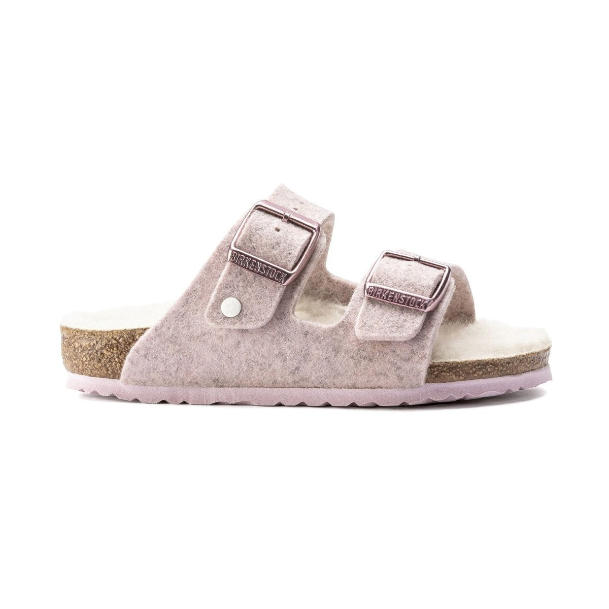 Birkenstock Girl's Arizona Soft Pink Wool