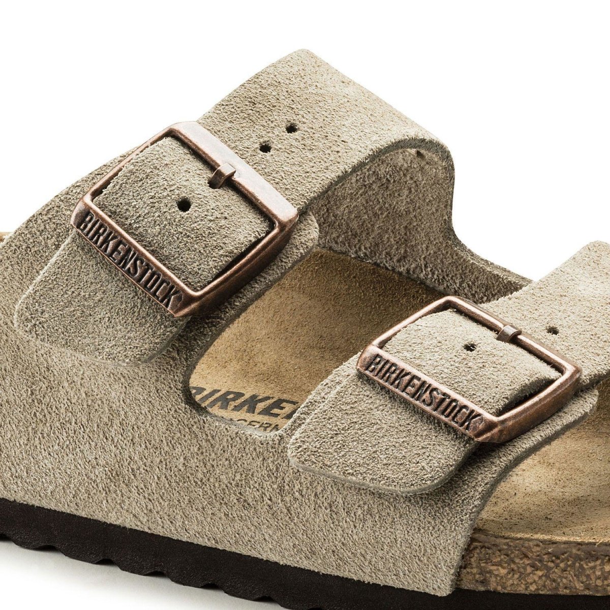 Birkenstock Men's Arizona Taupe Suede