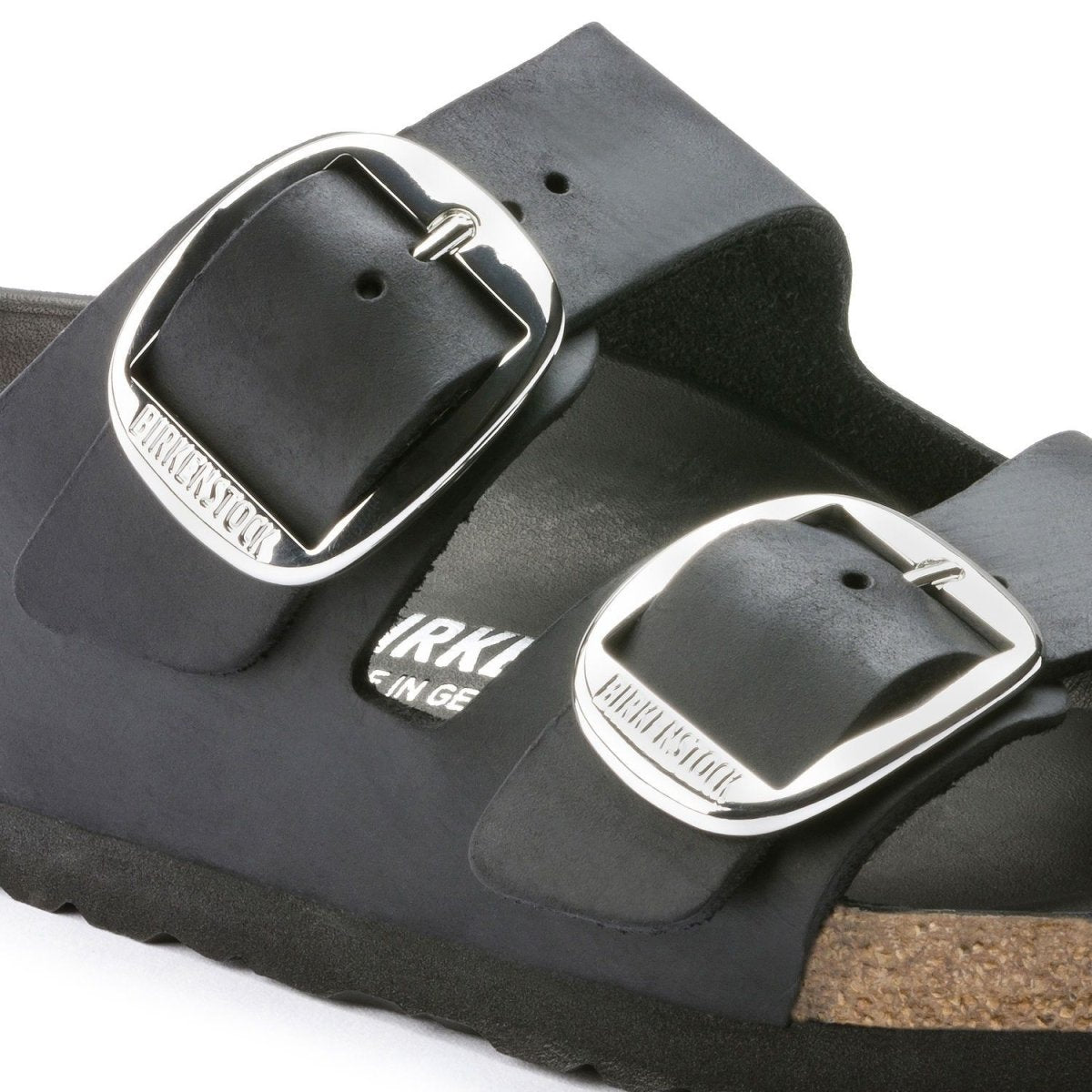 Birkenstock Women's Arizona Big Buckle Oiled Leather Black