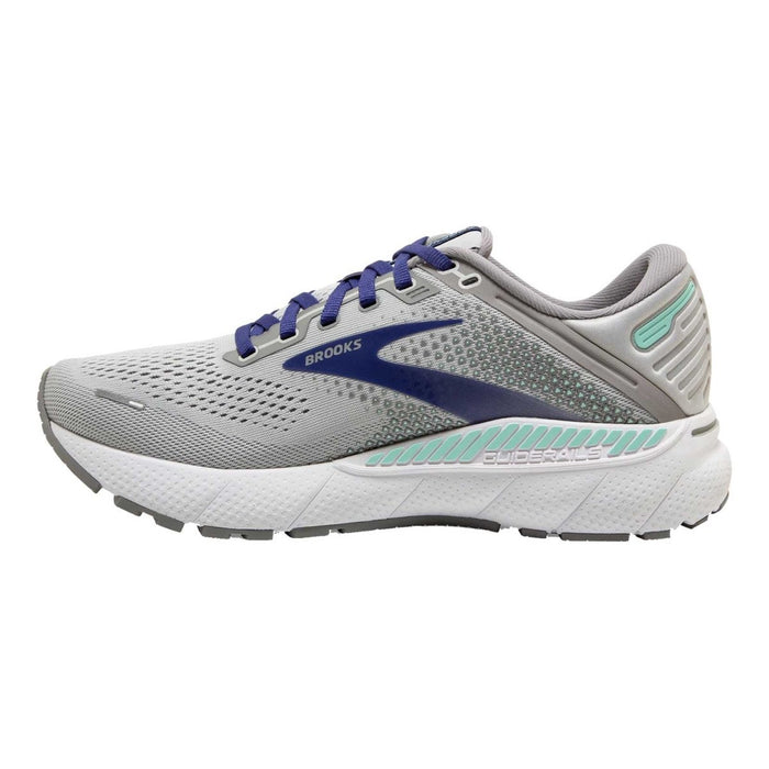 Brooks Women's Adrenaline 22 Alloy/Blue - Tip Top Shoes of New York