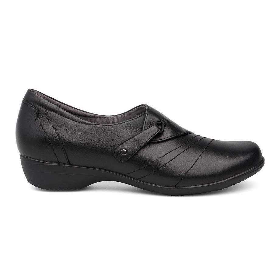 Dansko Women's Franny Black Milled Nappa Leather