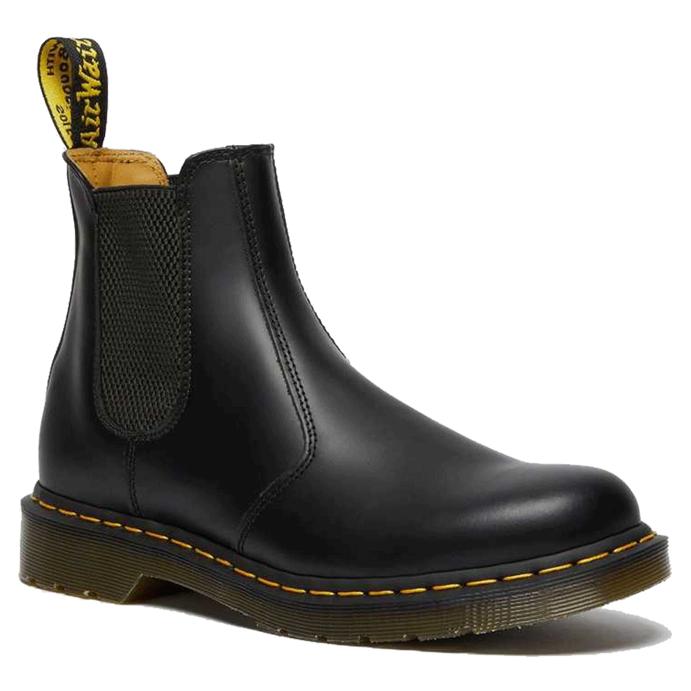 Dr. Martens Men's 2976 Chelsea Boot Black/Yellow