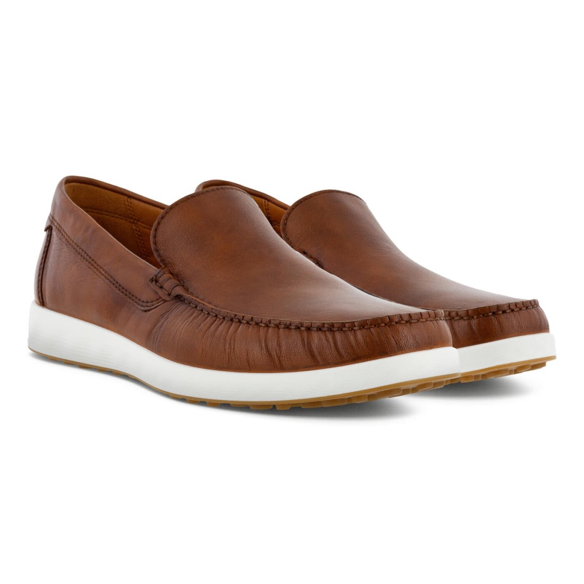 ECCO Men's Lite Moc Classic Cognac