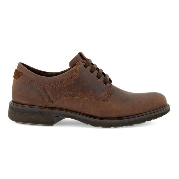 ECCO Men's Turn Plain Toe Oxford Brown Waterproof - Tip Top Shoes of ...