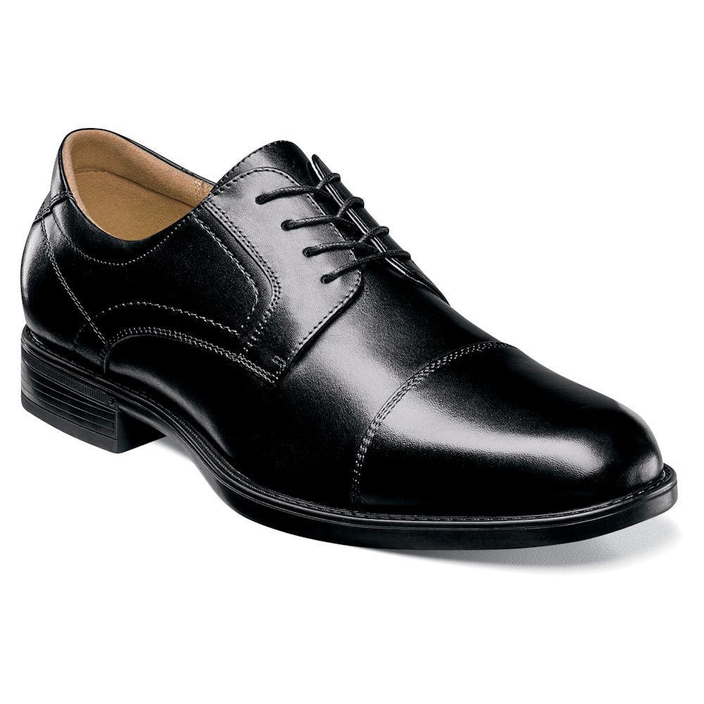 Florsheim Men's Midtown Cap Toe Oxford Black