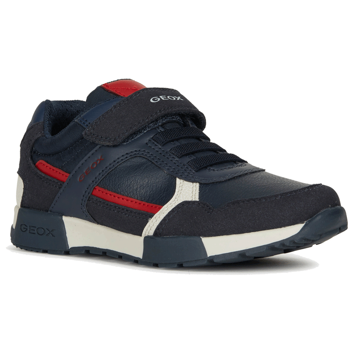 Geox J Navy/Red (Sizes 36-37) — Shoes