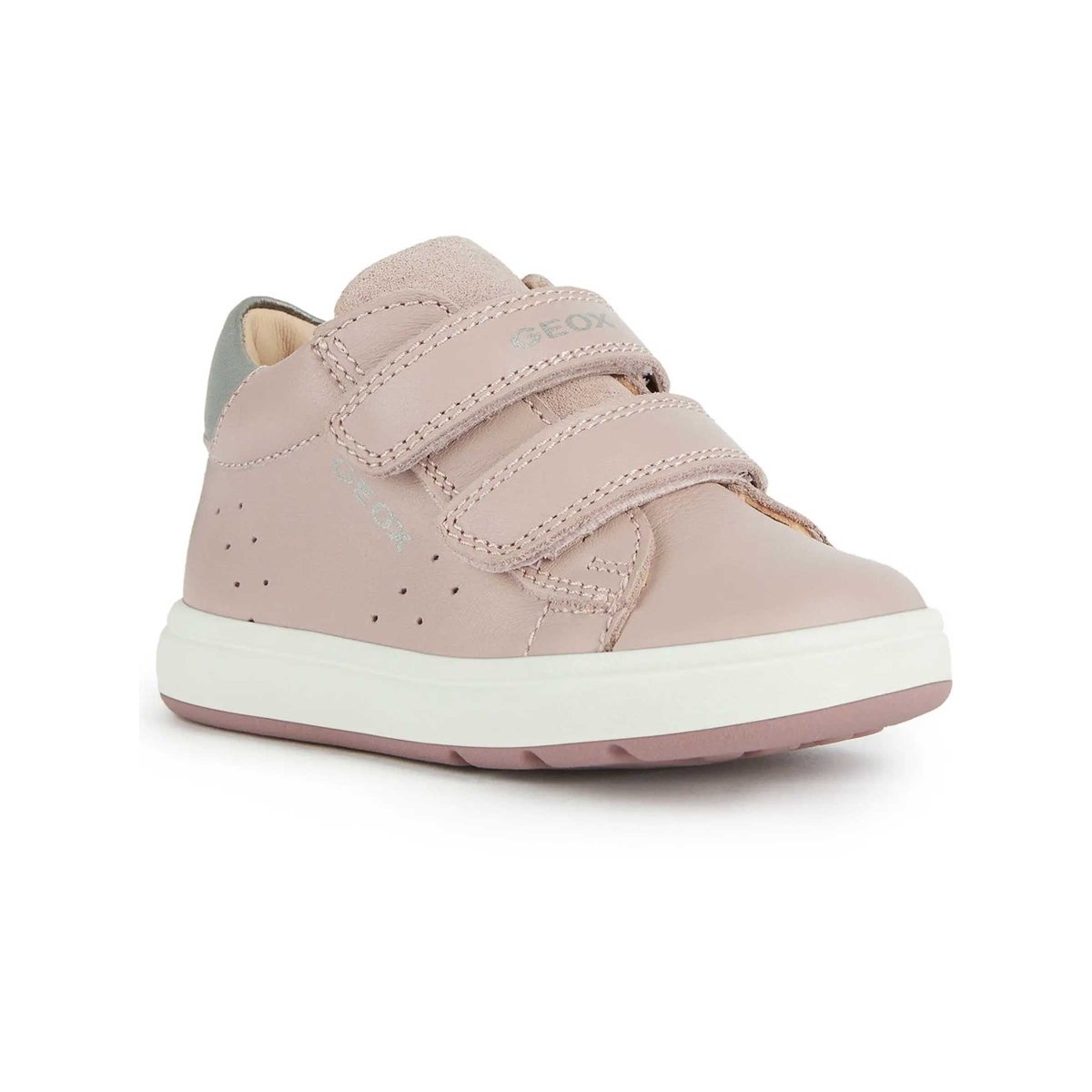 Geox Toddlers Biglia Rose/Silver