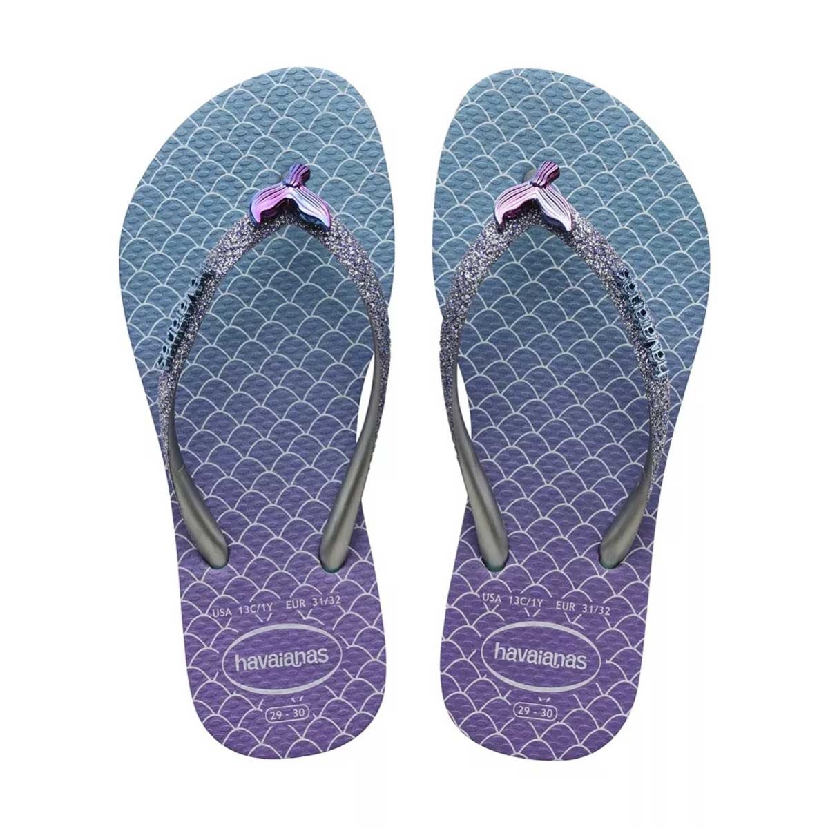 Havaianas Girl's Slim Glitter Mermaid