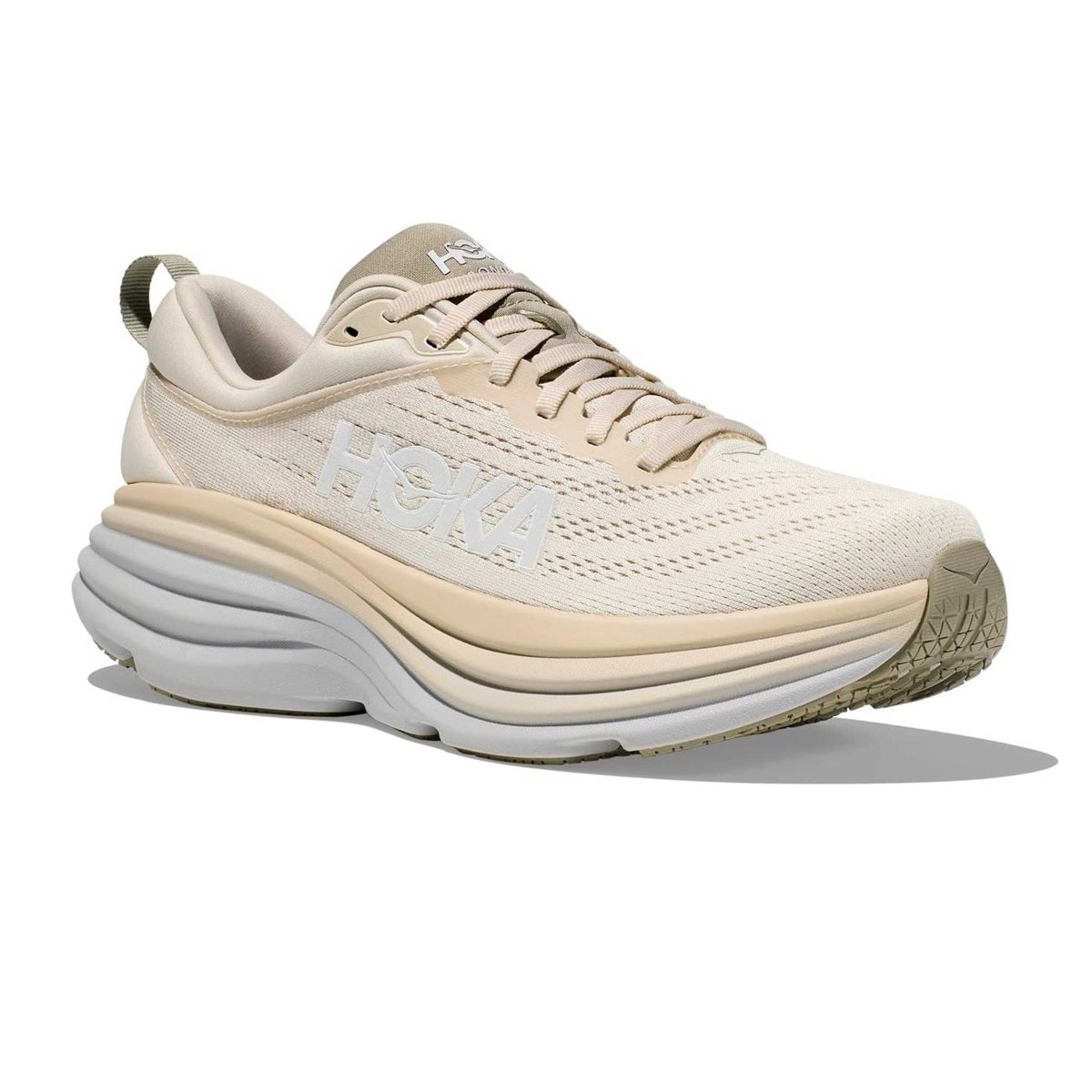 Hoka One One Men's Bondi 8 Oat Milk/Barley