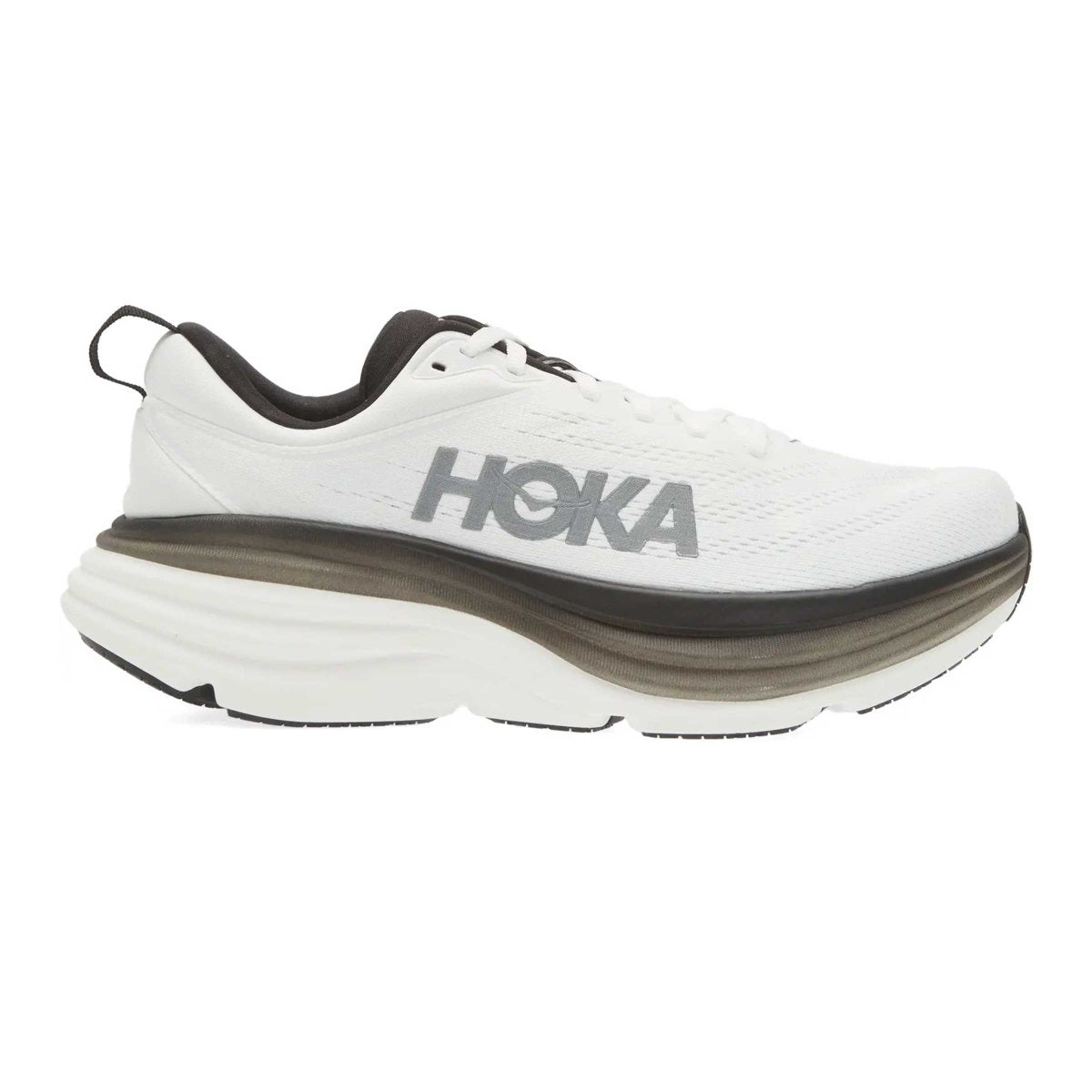 Hoka One One Men's Bondi 8 White/Black