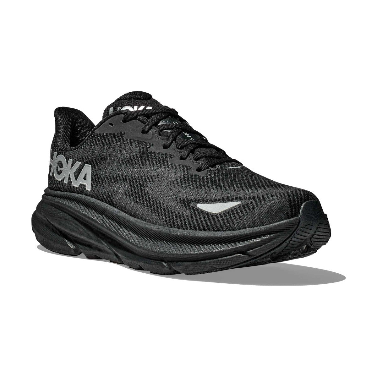 Hoka One One Men's Clifton 9 Black/Black Gore-Tex