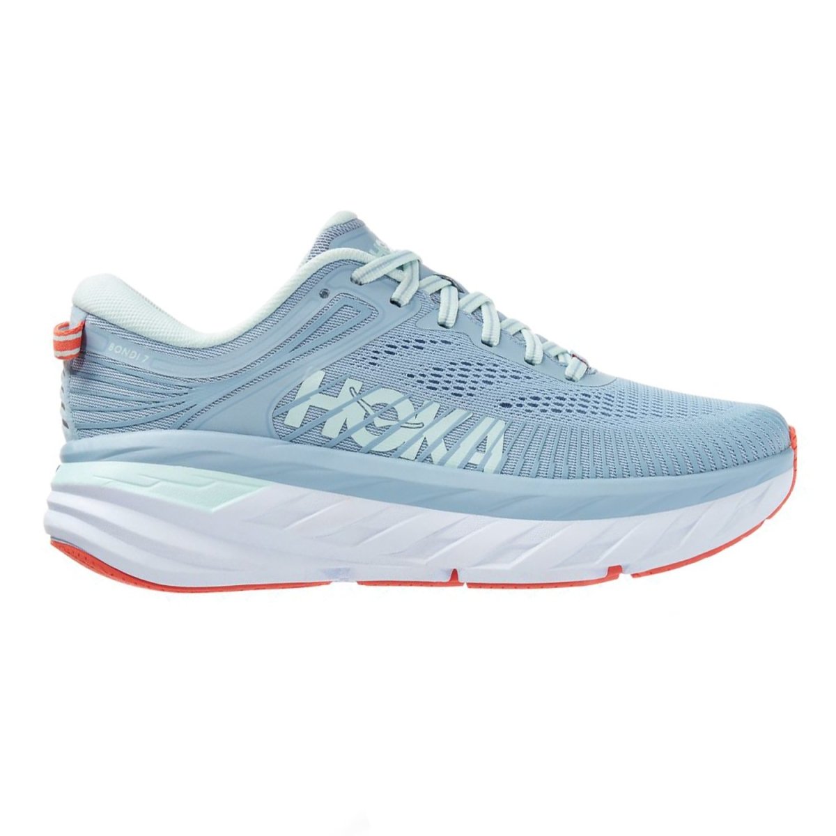 Hoka One One Women's Bondi 7 Blue Fog/Glass