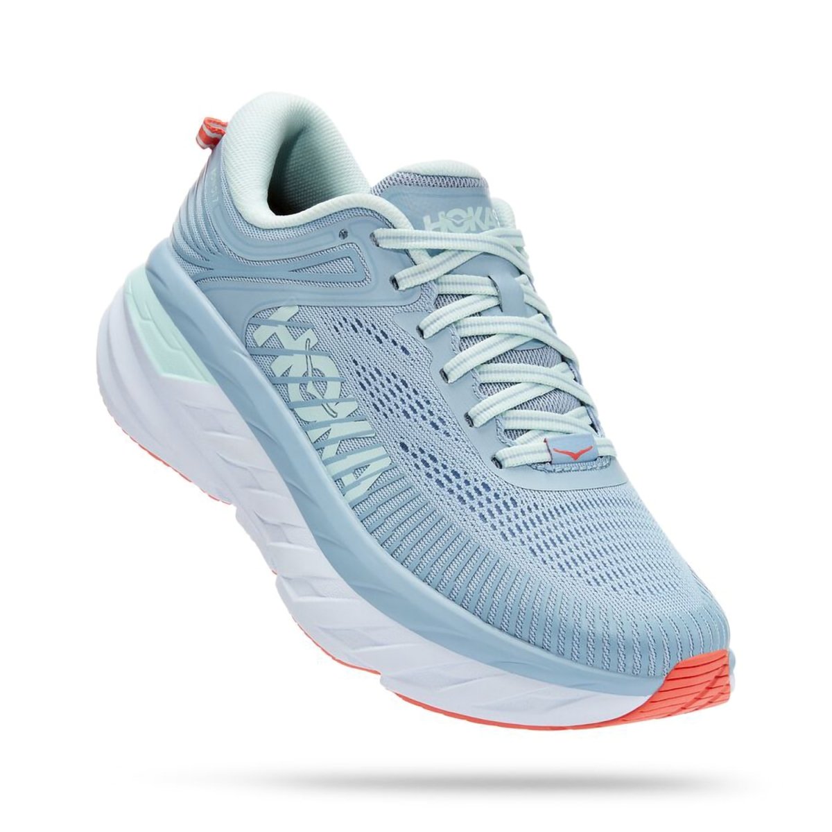 Hoka One One Women's Bondi 7 Blue Fog/Glass