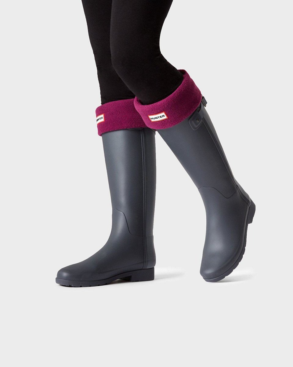 Hunter Boot Socks Dark Plum