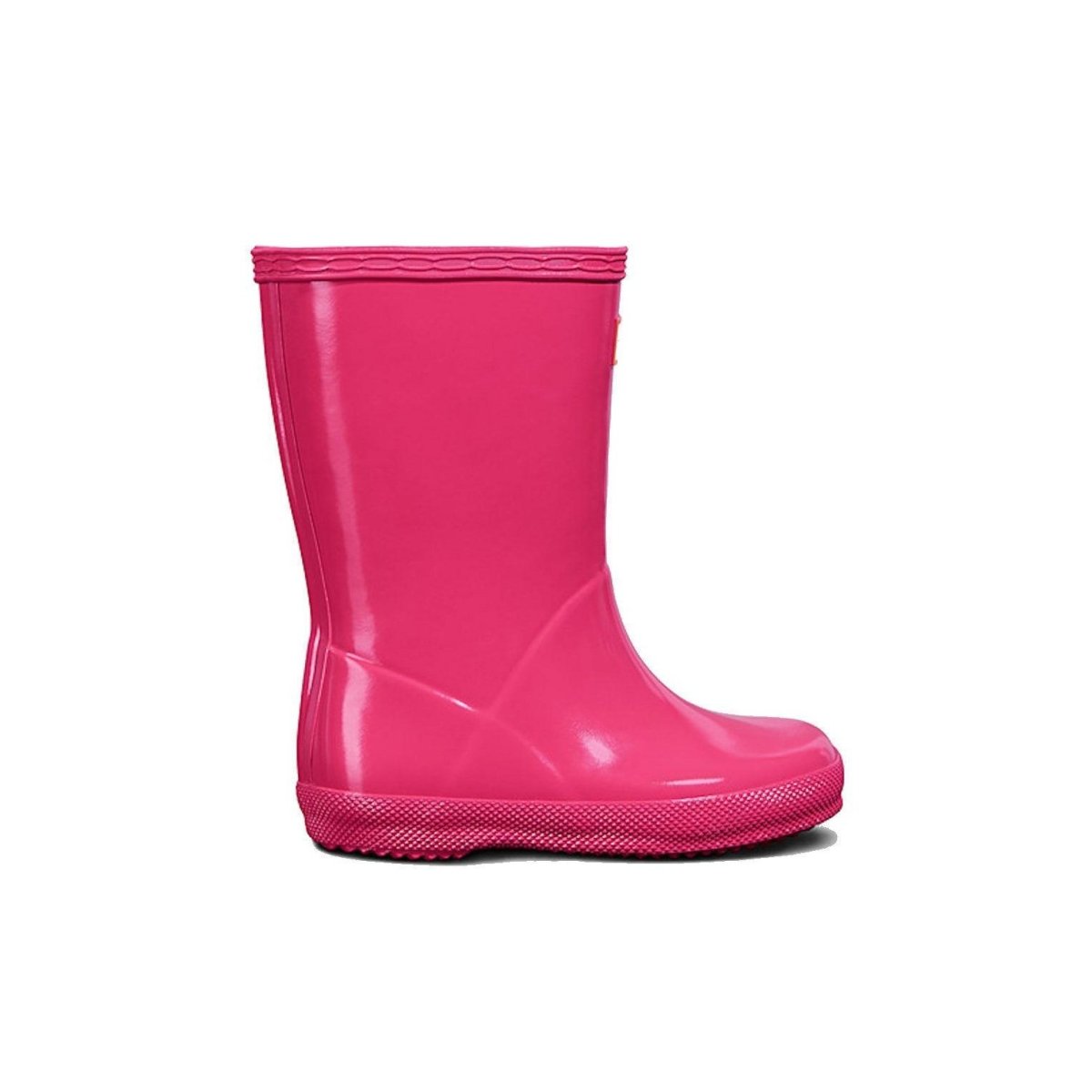 Hunter Kids' First Gloss Rain Boots Bright Pink