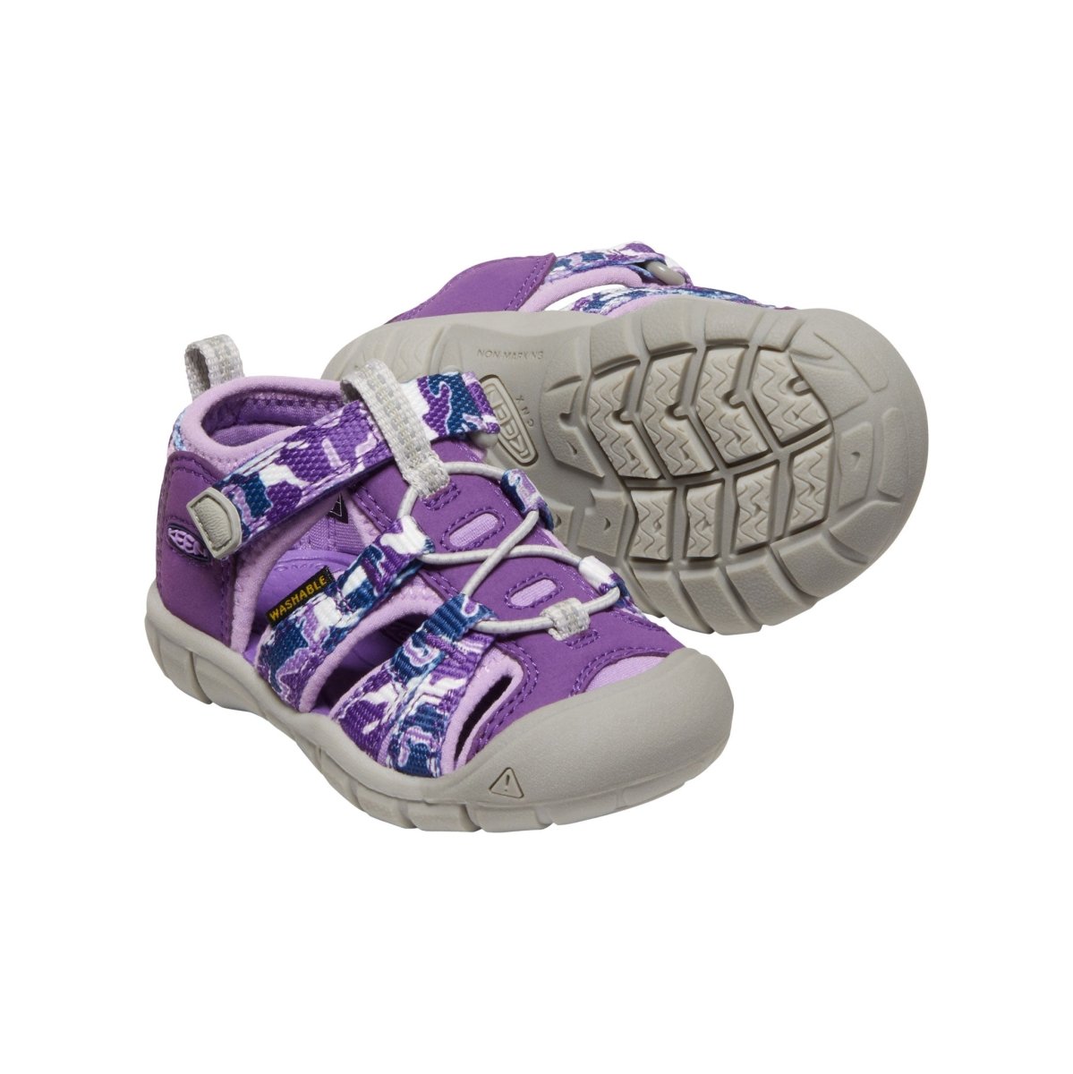 Keen Toddler's Seacamp Camo/Purple