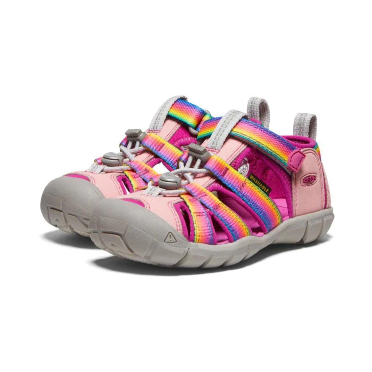 Keen Toddlers' Seacamp II CNX Rainbow/Festival Fuchsia