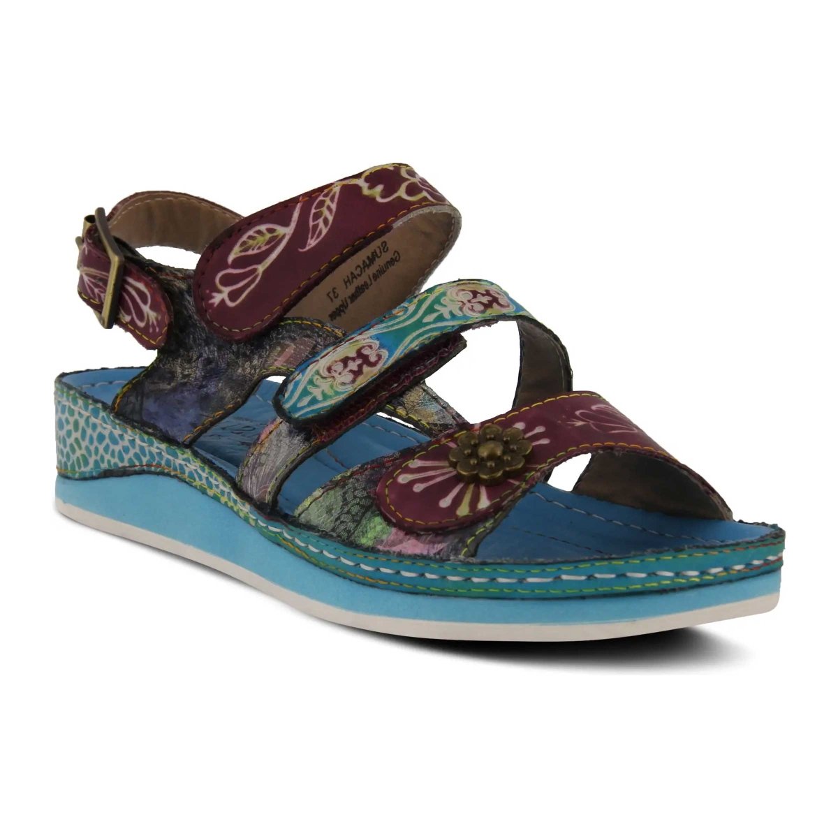 L'Artiste By Spring Step Women's Sumacah Aqua Multi