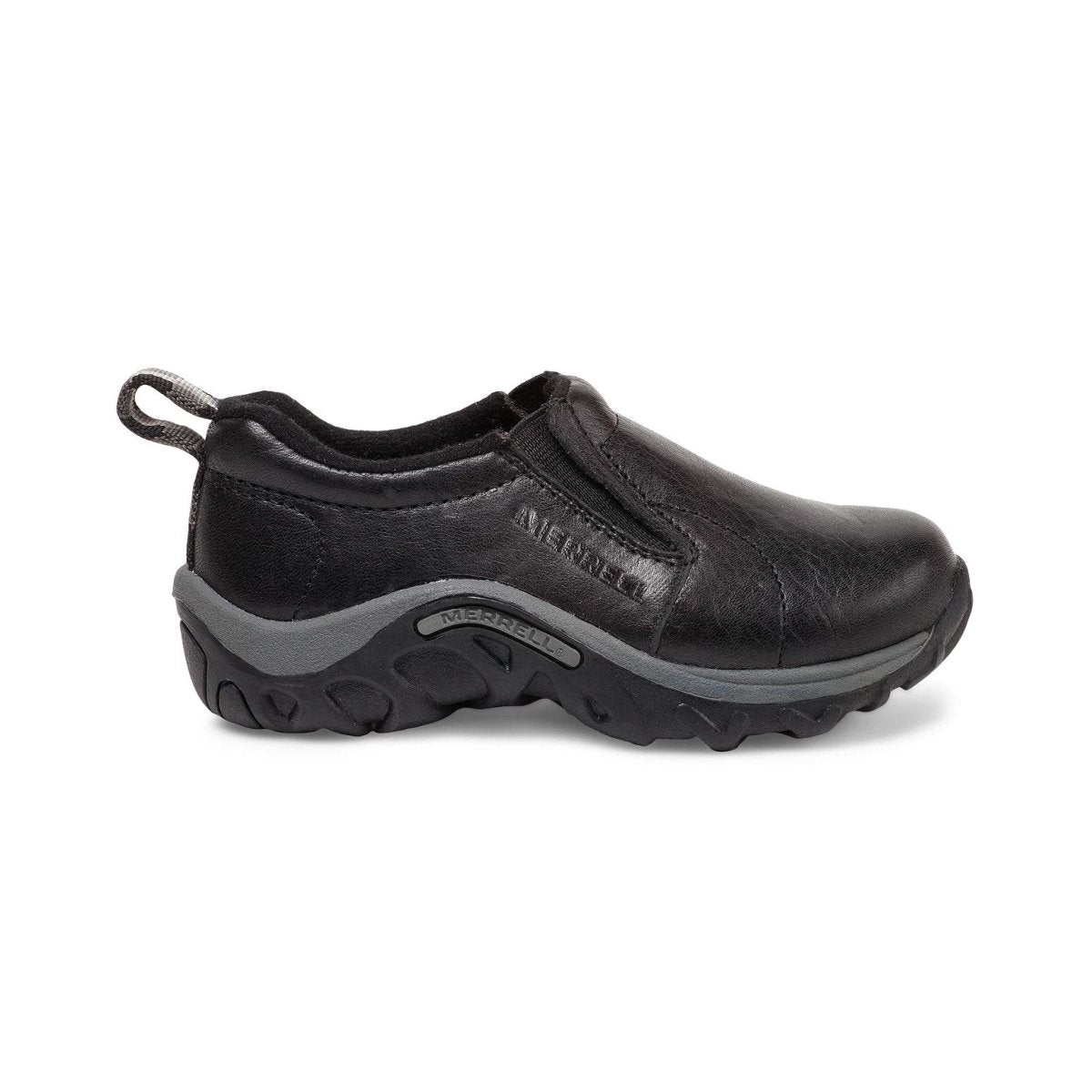 Merrell Boy's Jungle Moc Black Leather