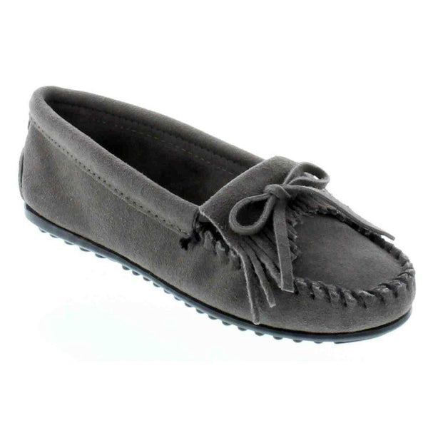 Minnetonka Women s 173 Thunderbird Moccasin Brown Suede Tip Top