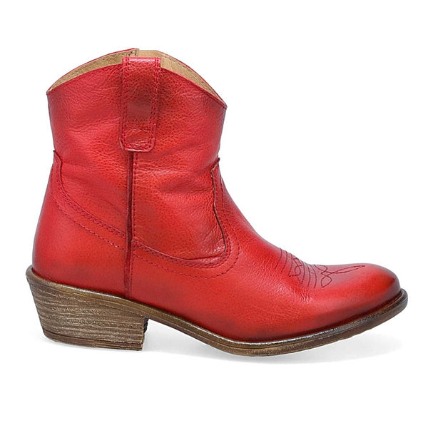 Miz Mooz Louise Red Leather — Tip Top Shoes of New York