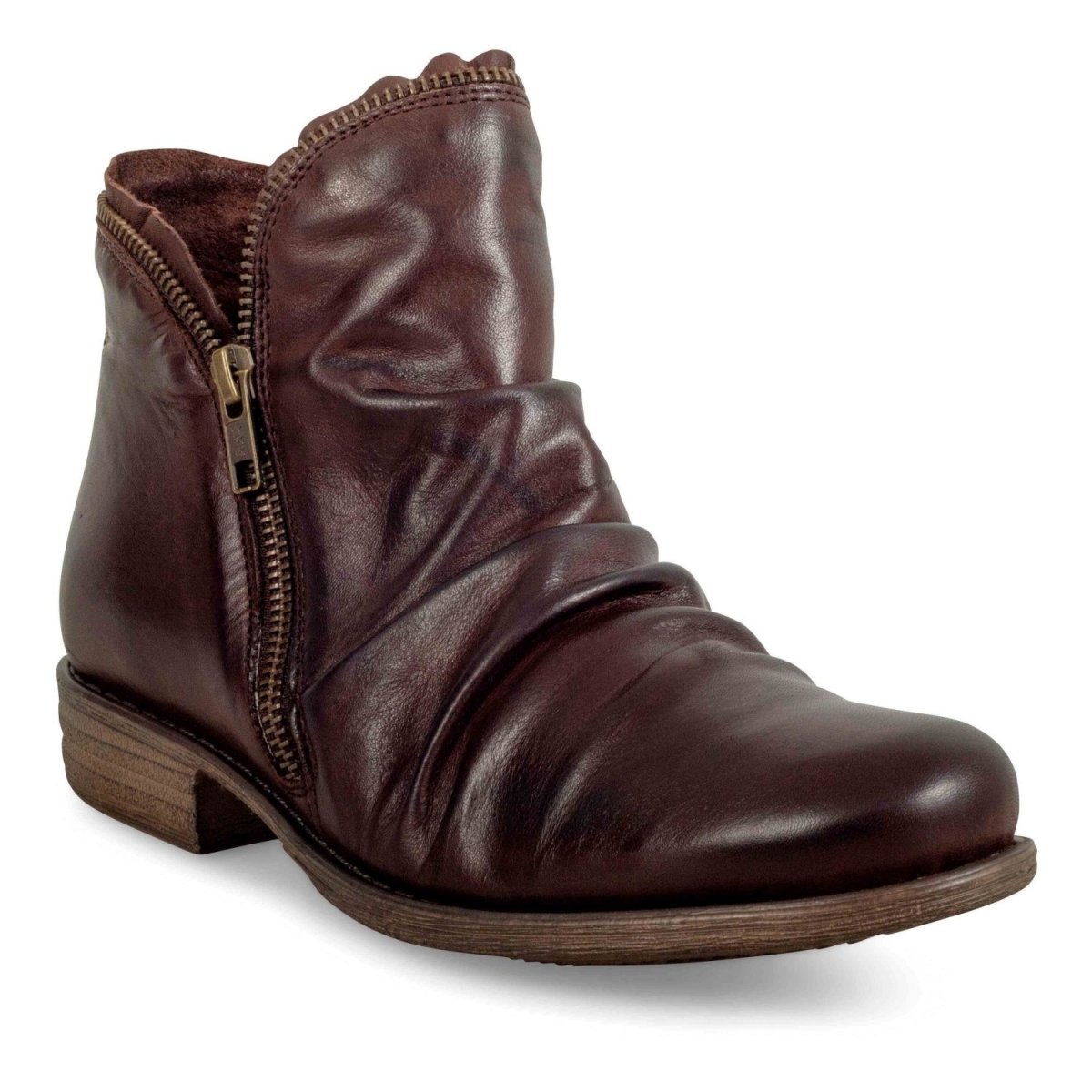 Miz Mooz Women's Luna Brown Leather