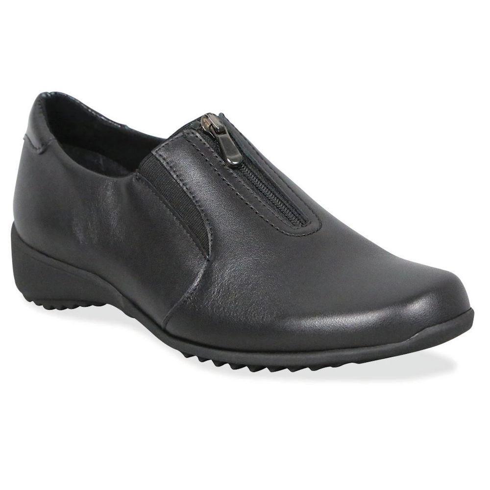 Munro Women's Berkley Black Leather