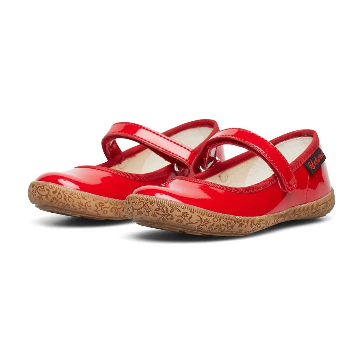 Naturino Girl's Pavia 69 Red Patent Mary Jane (Sizes 30-33)