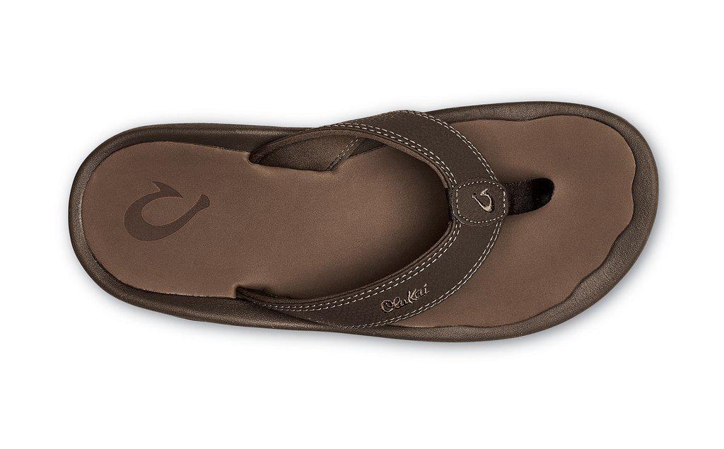 OluKai Men's Ohana Dark Brown/Ray