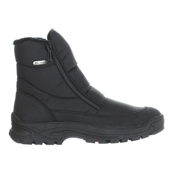 187500 PRO TEC MENS SIDE ZIPPER TIPPER ICE GRIP BOOT BLACK NOIR