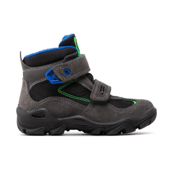 Residuos reporte Simposio Primigi Boy's (Sizes 36-40) Grey/Black/Green/Blue Gore-Tex Waterproof - Tip  Top Shoes of New York