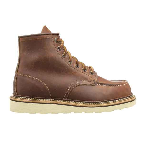 Red Wing Men's Roughneck 8146 Classic Moc Briar Brown Leather