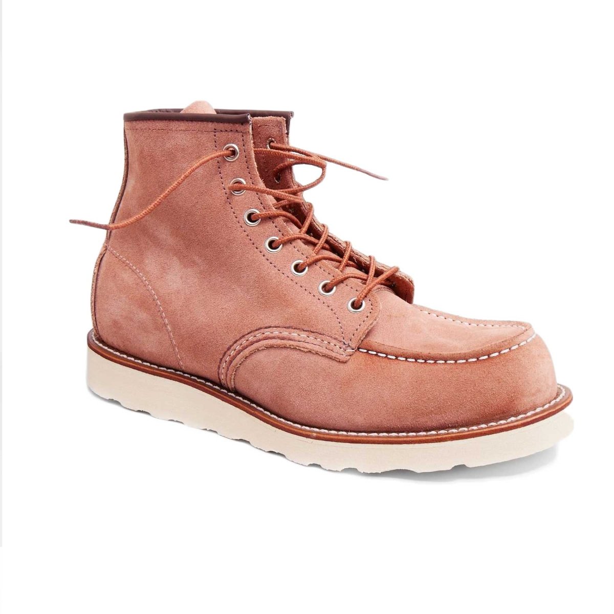 Red Wing Men's 6 Inch Classic Moc 8208 Dusty Rose Leather