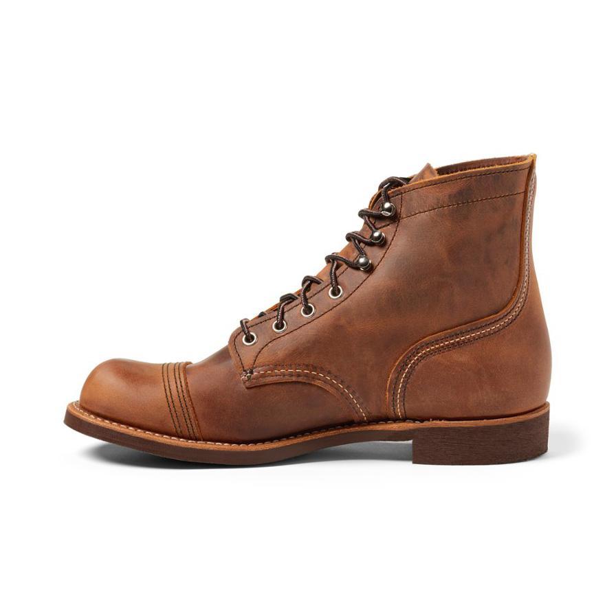 Red Wing Men's Iron Ranger 8085 Copper Rough & Tough