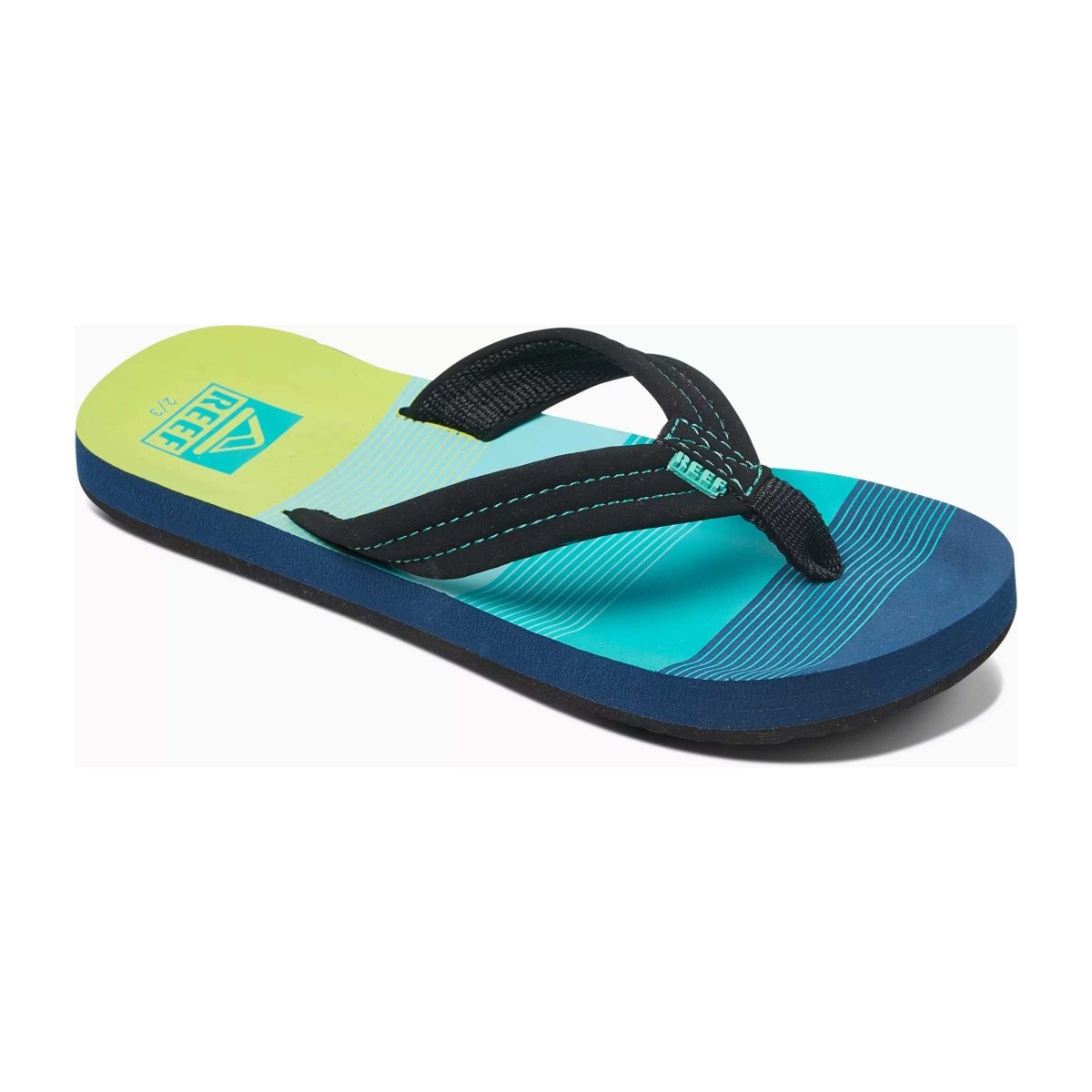 Reef Boy's GS (Grade School) Kids Ahi Aqua/Green