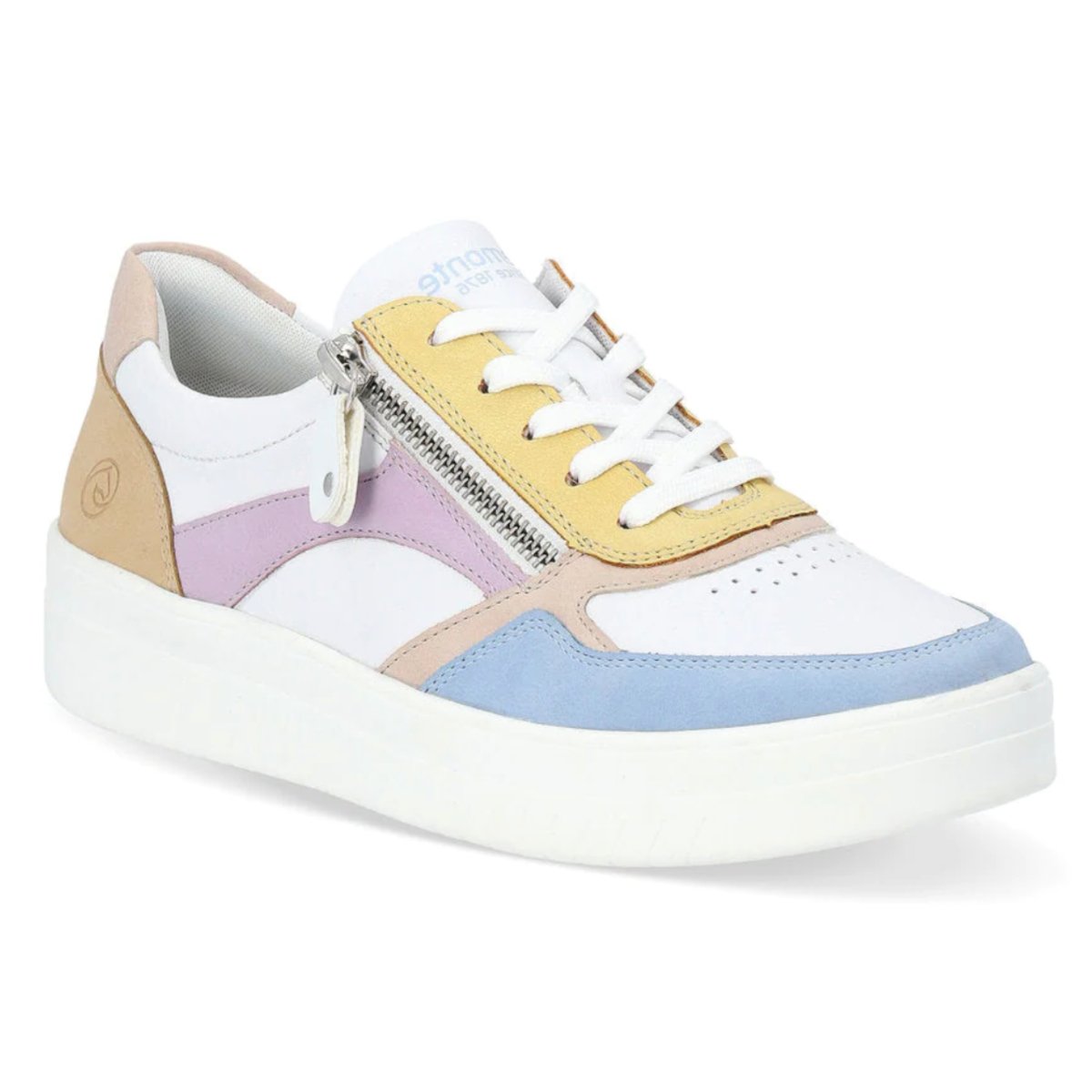 Rieker Women's D0J01-83 Kendra Aqua/Weiss/Rose/Sun/Mauve/Tan